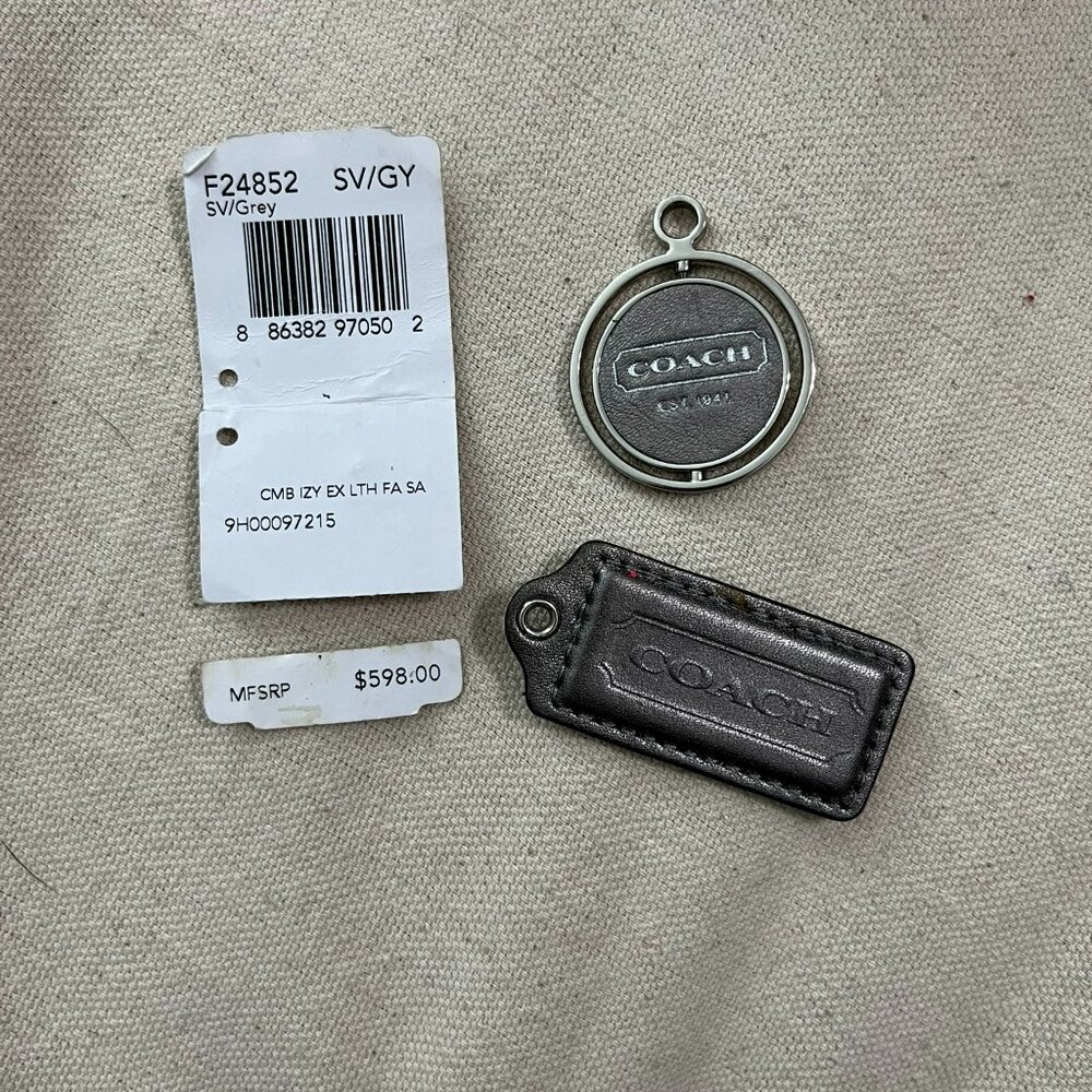 Coach Campbell Exotic Python Leather Izzy Fashion… - image 5